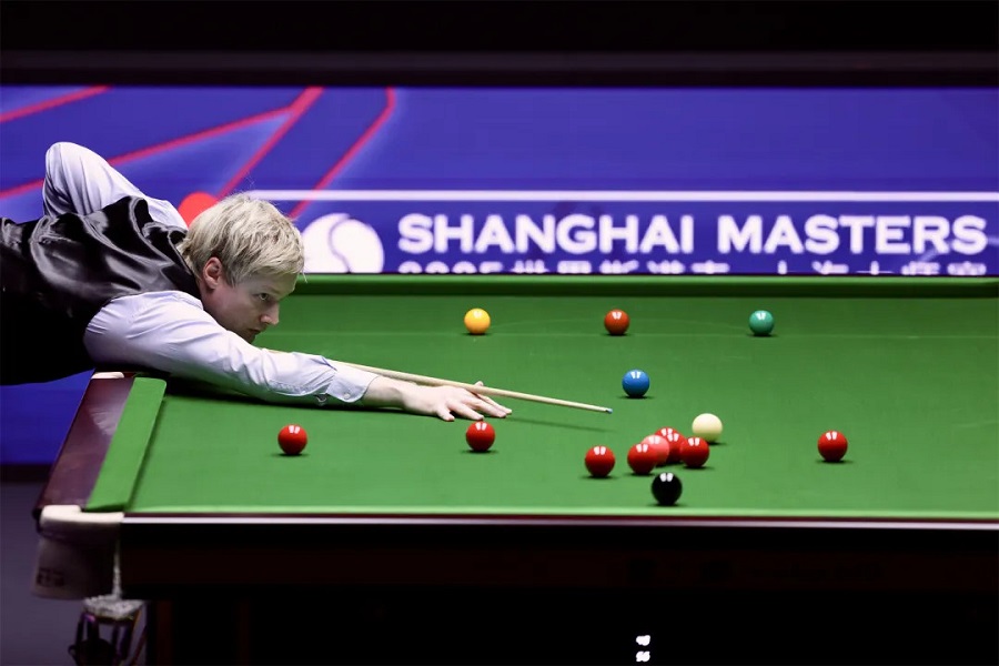El Shanghai Masters de snooker 2025 comienza en el Gimnasio de Luwan