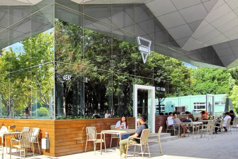 Descubriendo cafeterías escondidas en parques de Shanghai