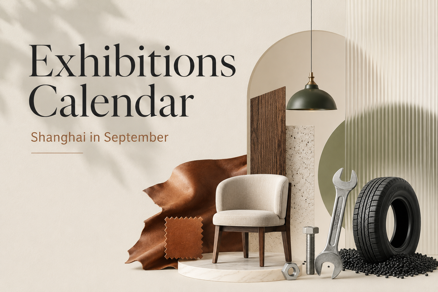 Principales exposiciones en septiembre en Shanghai