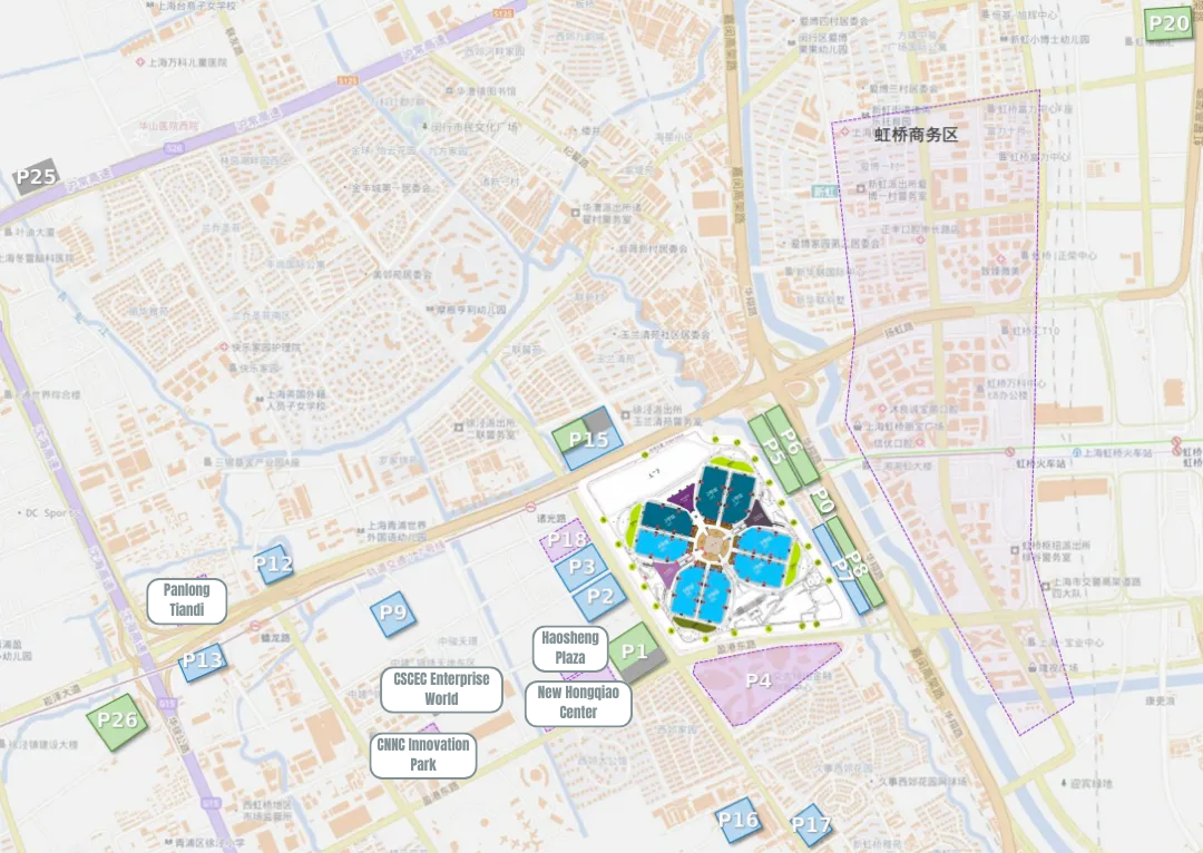 Estacionamientos designados para la CIIE.png