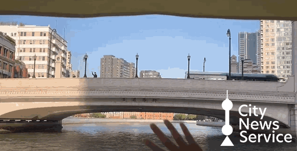 El río madre de Shanghai y sus puentes históricos 3.gif