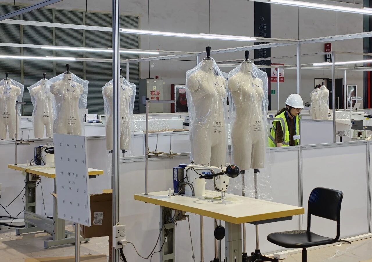 En el NECC se está preparando el área de prueba de tecnología de la moda..jpg