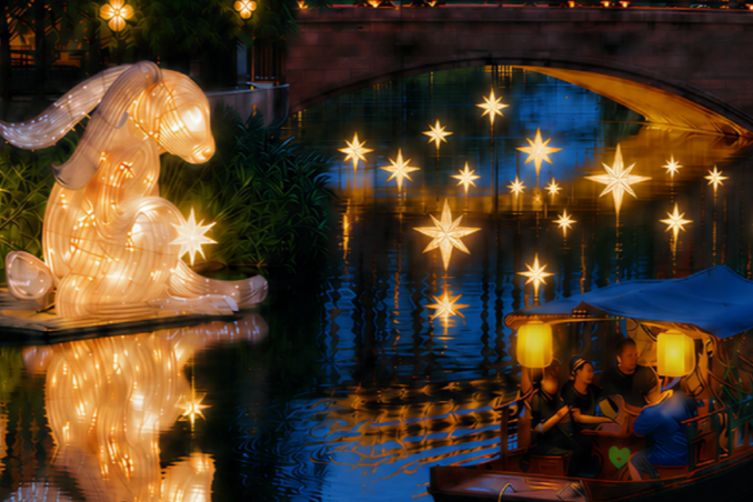 Guía del festival de luces de Shanghai: espectáculos acuáticos, pueblos históricos y mucho más