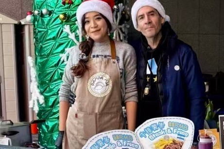 Pareja intercultural trae el sabor argentino a Shanghai