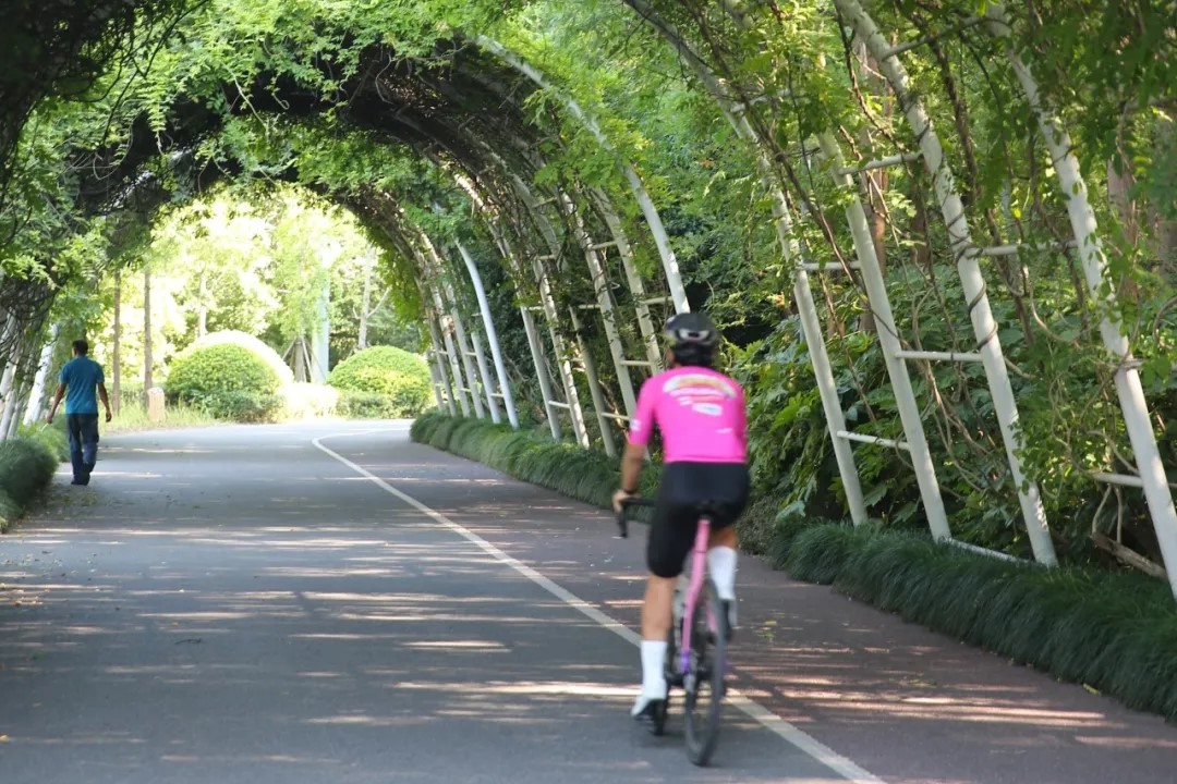 Un oasis urbano para ciclistas escondido en el distrito de Changning