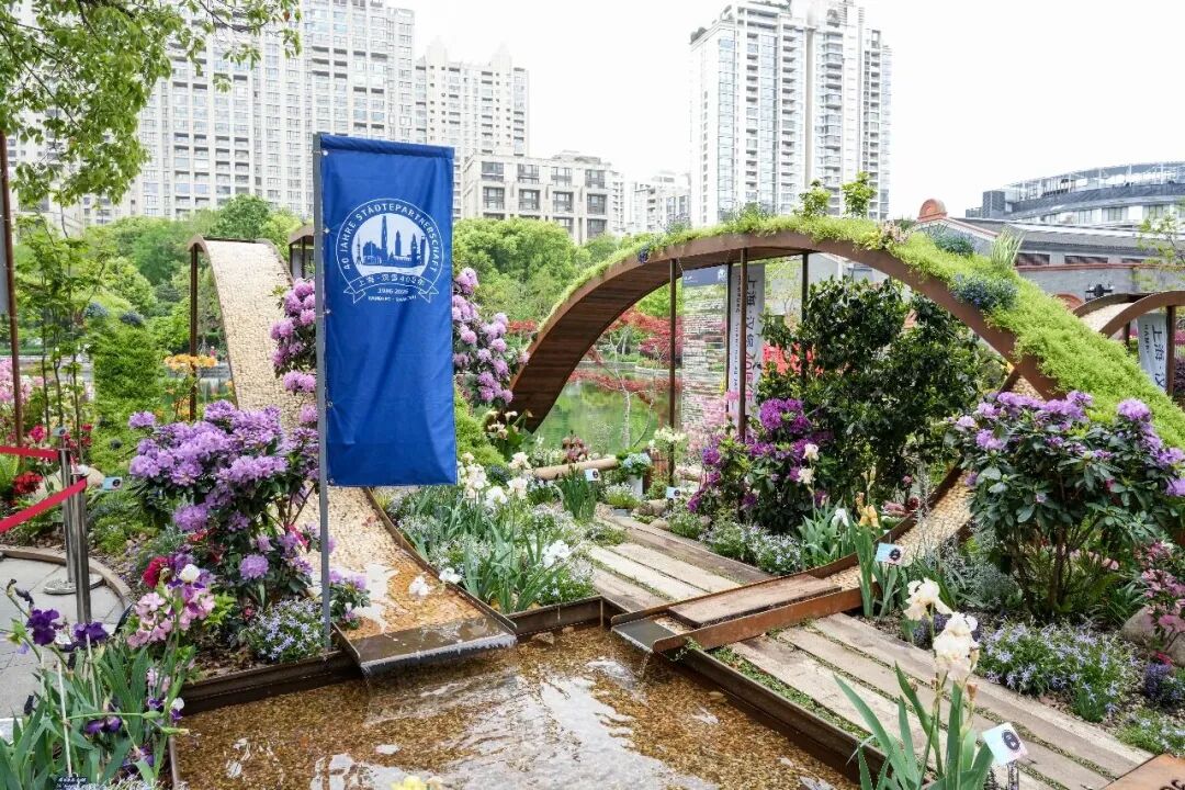 El Jardín de Hamburgo se presenta durante la Exposición Internacional de Flores de Shanghai 2026..jpg