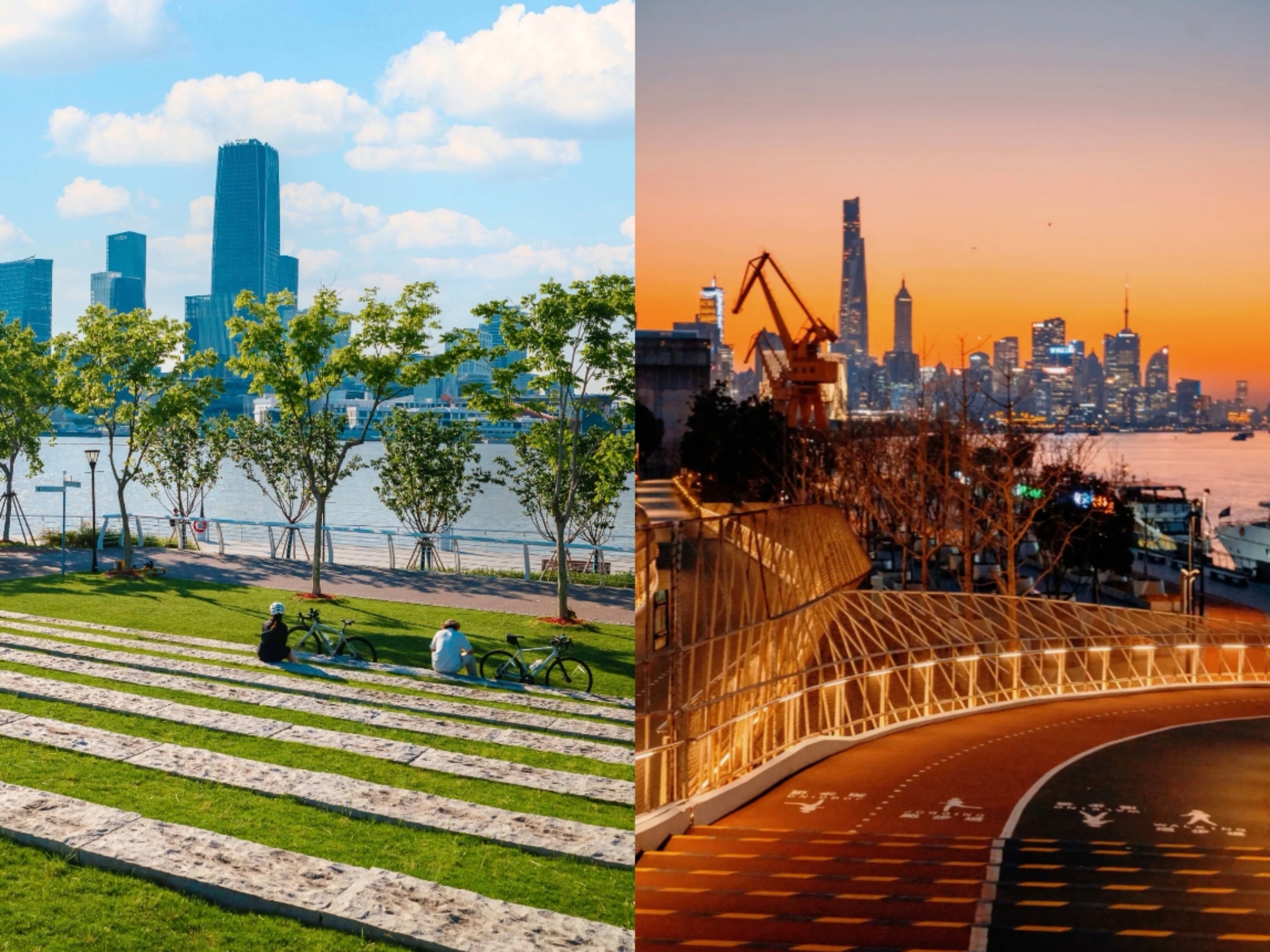 Esta ruta ciclista revela una belleza diferente tanto de día como de noche..jpg