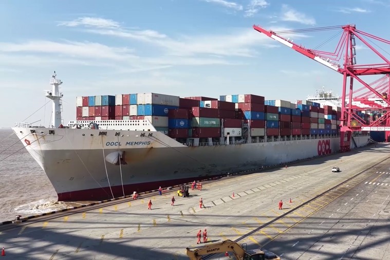 El valor comercial de la ruta Shanghai-Chancay supera los 5.000 millones de yuanes