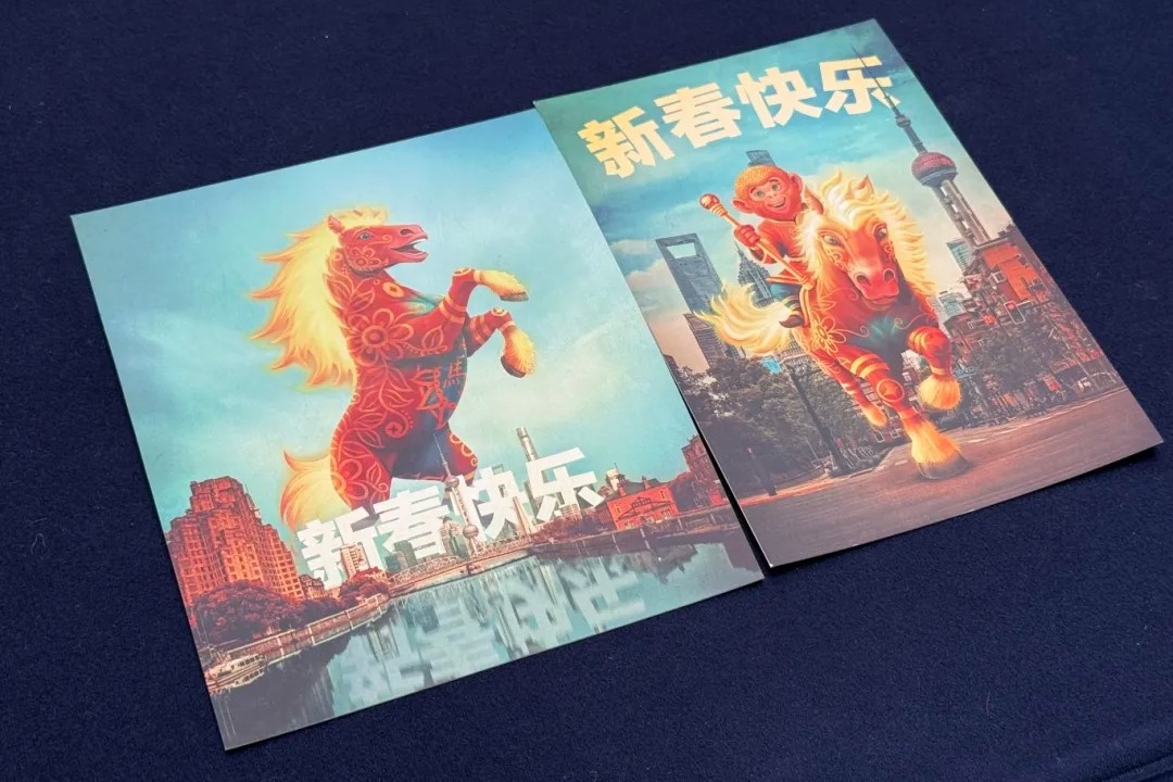Artista español de carteles del Año Nuevo Chino presenta nuevas obras en North Bund