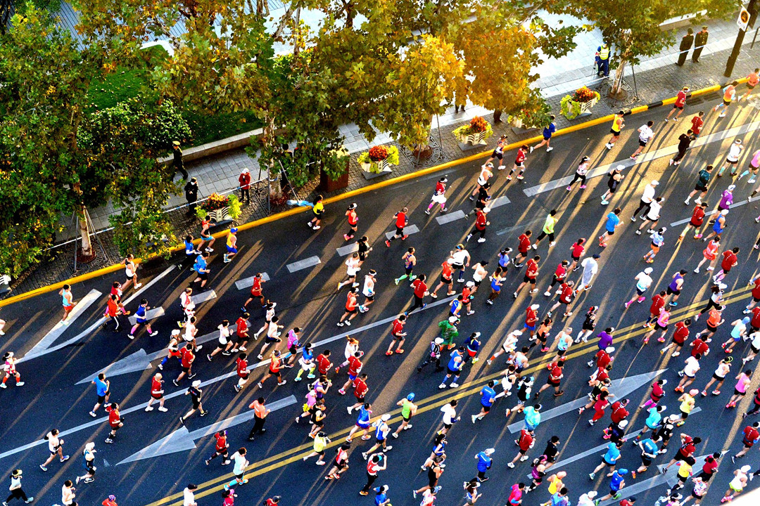 Maratón de Shanghai: controles de tráfico y zonas de acceso restringido