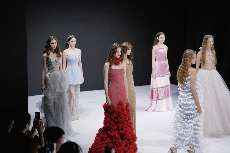 Una cita con las últimas tendencias de la moda nupcial en Shanghai 