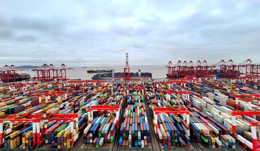 La fase IV de la terminal automatizada Yangshan.png