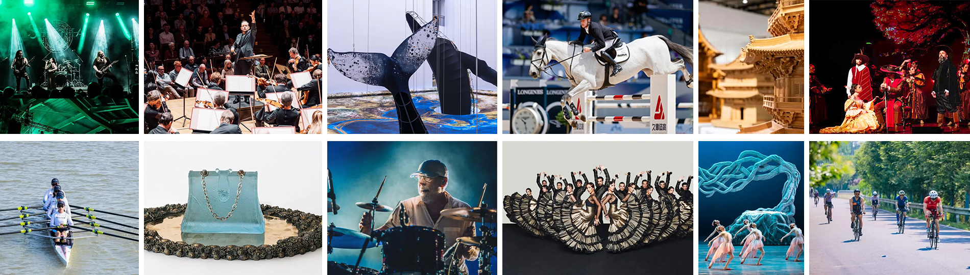 Eventos deportivos, exposiciones y espectáculos de mayo
