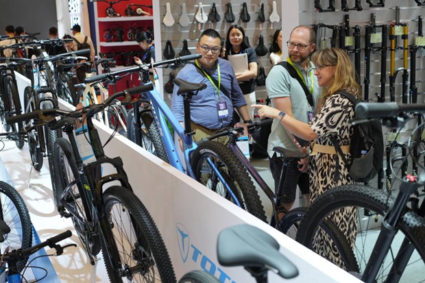 La Feria Internacional de Bicicletas de China atrae grandes marcas a Shanghai