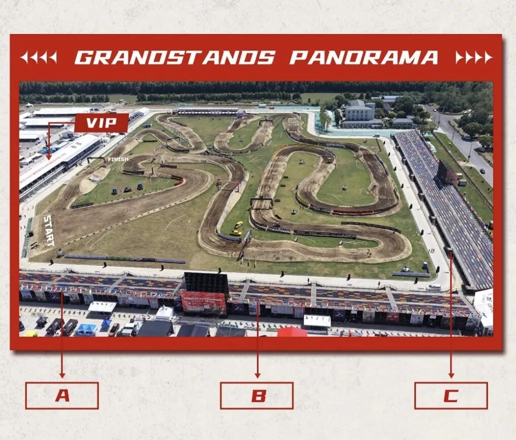 Plano del Circuito Internacional de Off-Road de Shanghai, en el que se muestran el circuito y las principales áreas para espectadores..jpg