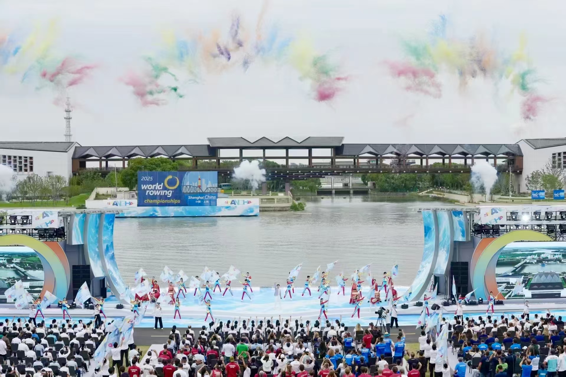 Ceremonia de inauguración del Campeonato Mundial de Remo 2025, celebrada el 21 de septiembre..jpg