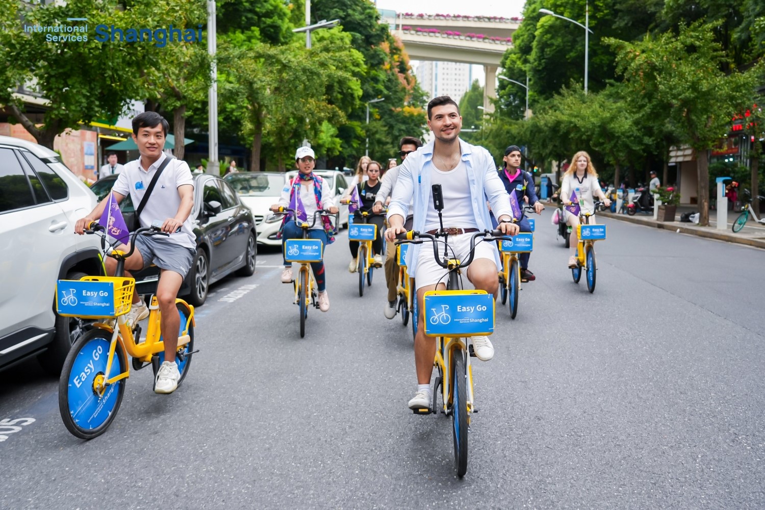 Extranjeros se suman al ambiente ciclista de Shanghai